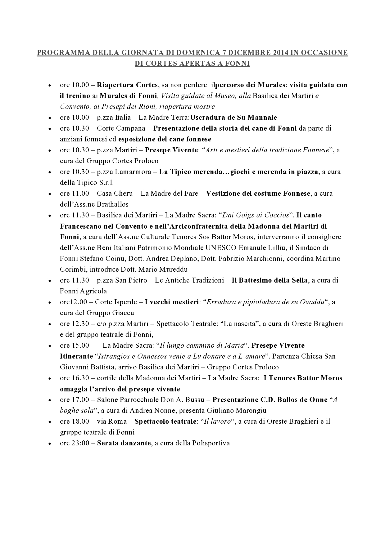 programma
